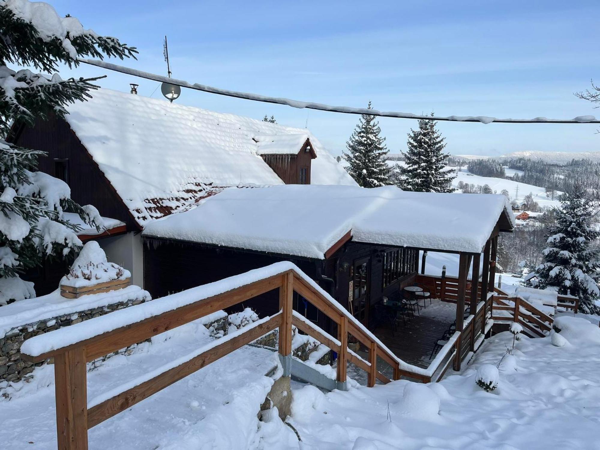 Penzion Harry Na Sjezdovce Krkonose Vysoke nad Jizerou Exterior photo